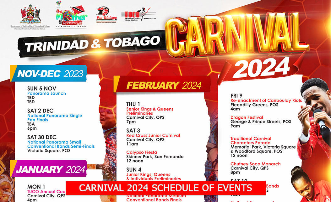 Carnival 2024 Schedule of Events